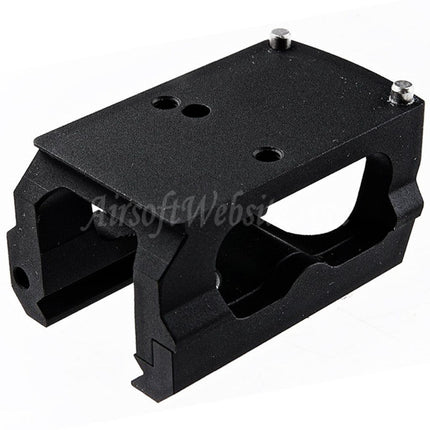 Support RMR extérieur PPT style L pour viseur point rouge, rail Picatinny 20 mm, noir
