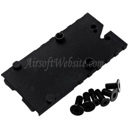 Support optique RMR SRO en aluminium CNC Revanchist Airsoft pour pistolets Tokyo Marui G17 Gen5 MOS Series GBB, noir