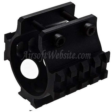 Rail suppresseur LCT 45 mm pour fusils AEG LCT AS VAL VSS série Airsoft noir