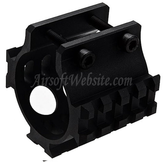 Rail suppresseur LCT 45 mm pour fusils AEG LCT AS VAL VSS série Airsoft noir