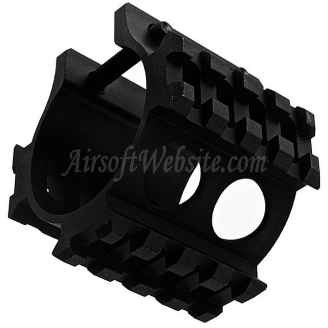 Rail suppresseur LCT 45 mm pour fusils AEG LCT AS VAL VSS série Airsoft noir