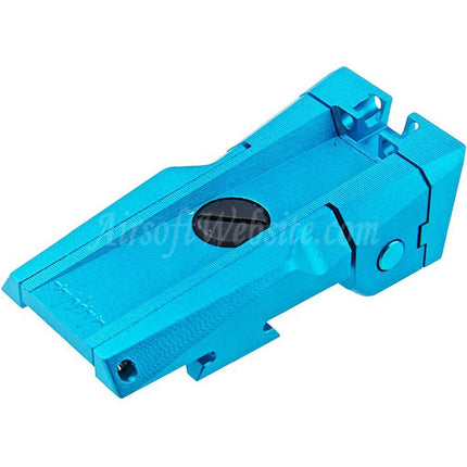 Mire arrière en fibre optique en aluminium CNC Dr. Black pour pistolets Tokyo Marui Hi-Capa série 5.1 GBB Airsoft