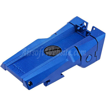 Mire arrière en fibre optique en aluminium CNC Dr. Black pour pistolets Tokyo Marui Hi-Capa série 5.1 GBB Airsoft