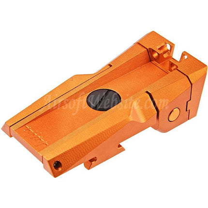 Mire arrière en fibre optique en aluminium CNC Dr. Black pour pistolets Tokyo Marui Hi-Capa série 5.1 GBB Airsoft