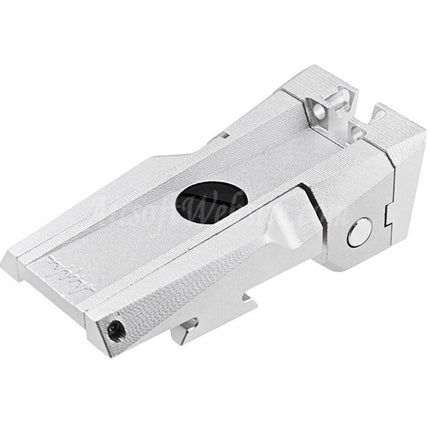 Mire arrière en fibre optique en aluminium CNC Dr. Black pour pistolets Tokyo Marui Hi-Capa série 5.1 GBB Airsoft