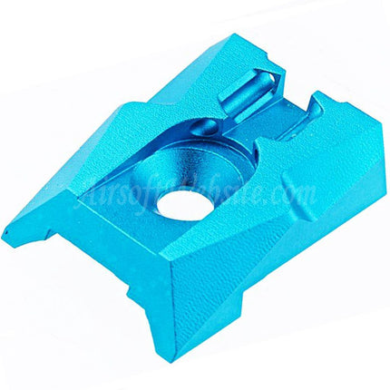 Mire arrière Dr. Black en aluminium CNC à fibre optique pour pistolets Tokyo Marui Hi-Capa série 4.3 GBB Airsoft