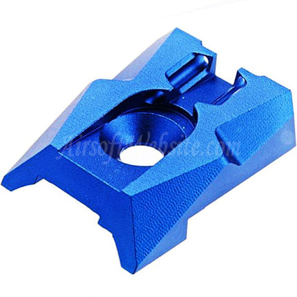 Mire arrière Dr. Black en aluminium CNC à fibre optique pour pistolets Tokyo Marui Hi-Capa série 4.3 GBB Airsoft