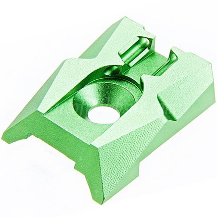 Mire arrière Dr. Black en aluminium CNC à fibre optique pour pistolets Tokyo Marui Hi-Capa série 4.3 GBB Airsoft