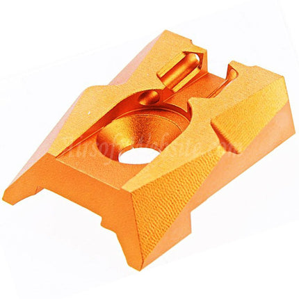 Mire arrière Dr. Black en aluminium CNC à fibre optique pour pistolets Tokyo Marui Hi-Capa série 4.3 GBB Airsoft