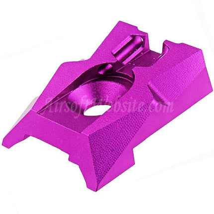 Mire arrière Dr. Black en aluminium CNC à fibre optique pour pistolets Tokyo Marui Hi-Capa série 4.3 GBB Airsoft