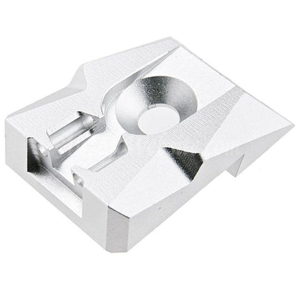 Mire arrière Dr. Black en aluminium CNC à fibre optique pour pistolets Tokyo Marui Hi-Capa série 4.3 GBB Airsoft