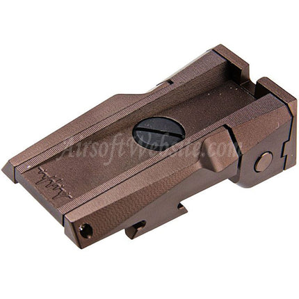 Dr. Black – vue arrière en aluminium CNC, pour pistolets Airsoft Tokyo Marui hi-capa série 5.1 GBB