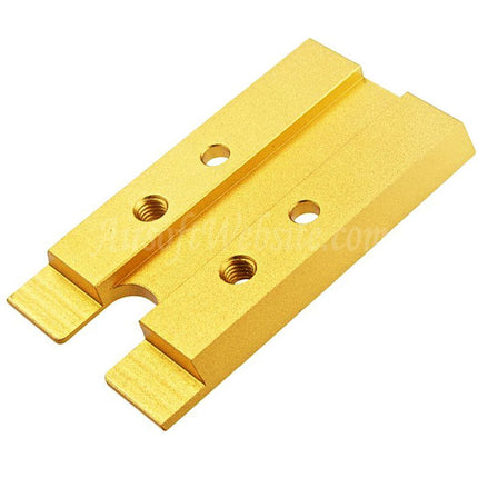 Plaque de point rouge Novritsch en aluminium CNC de qualité supérieure pour empreinte de montage VT RMR, pistolets GBB Novritsch série SSP5 Airsoft