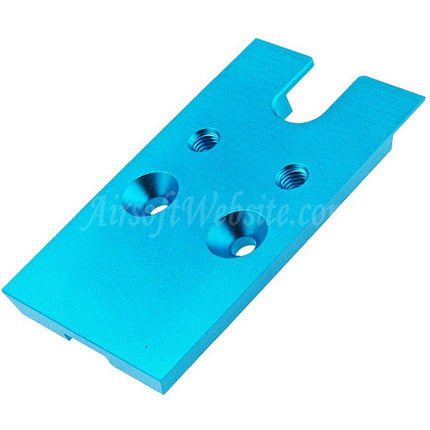 Plaque de point rouge Novritsch en aluminium CNC de qualité supérieure pour empreinte de montage VT RMR, pistolets GBB Novritsch série SSP5 Airsoft