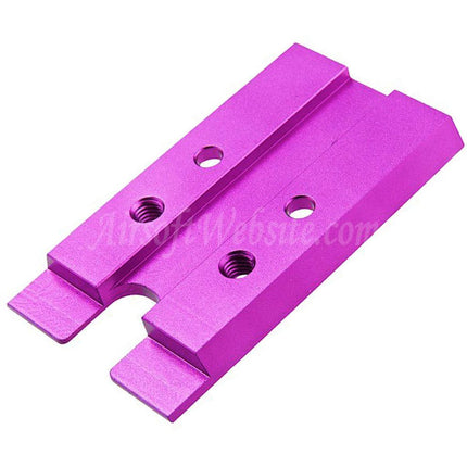 Plaque de point rouge Novritsch en aluminium CNC de qualité supérieure pour empreinte de montage VT RMR, pistolets GBB Novritsch série SSP5 Airsoft