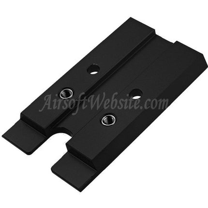 Plaque de point rouge Novritsch en aluminium CNC de qualité supérieure pour empreinte de montage VT RMR, pistolets GBB Novritsch série SSP5 Airsoft