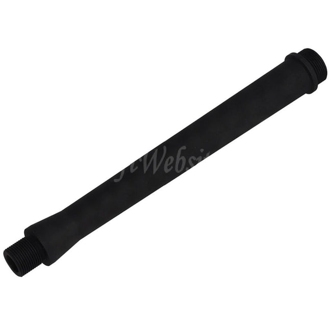 BBT 170mm CNC Steel Outer Barrel -14mm CCW Counter-clockwise Thread For VFC FN M249 Series GBB SMG Rifles Airsoft Black