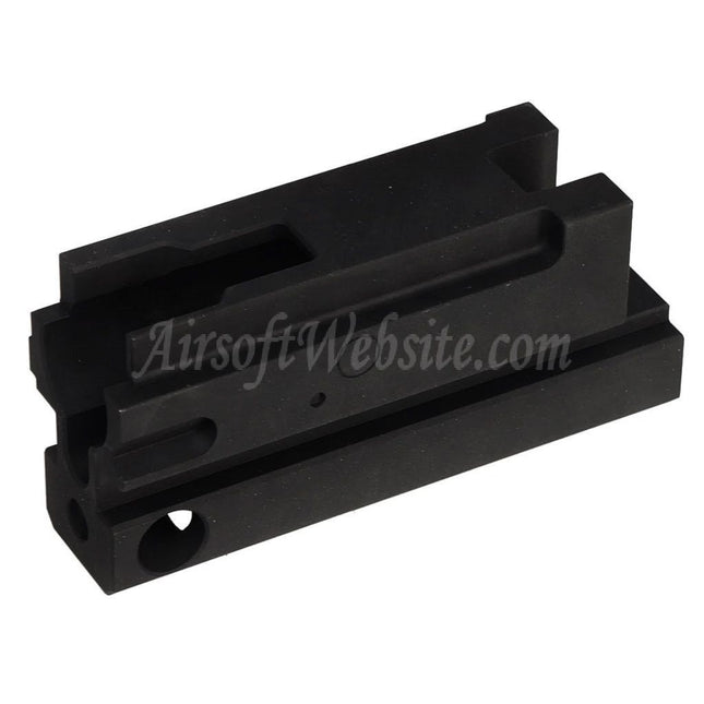 Porte-culasse BBT en acier CNC avec ressort de recul à 120 % pour fusils SMG Maruyama SCW-9 PRO-G Series GBB Airsoft Noir
