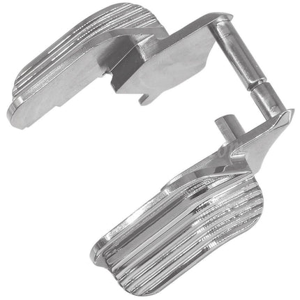 5KU CNC Stainless Steel Shielded Ambidextrous Thumb Safety For WE(WE-TECH) AW KJ Tokyo Marui Hi-Capa Series GBB Pistols Airsoft