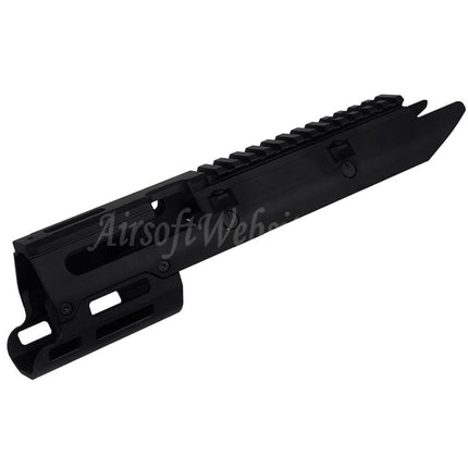 Système de rail de garde-main monolithique M-LOK en aluminium CNC 5KU de style UG pour fusils VFC Umarex série MP5K GBB Airsoft noir