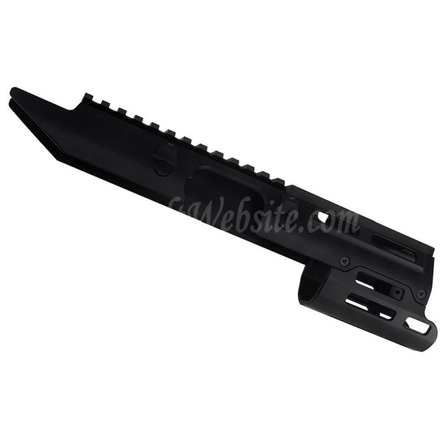 Système de rail de garde-main monolithique M-LOK en aluminium CNC 5KU de style UG pour fusils VFC Umarex série MP5K GBB Airsoft noir
