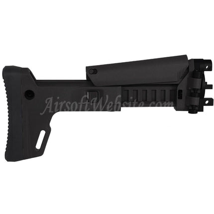 5KU ACR Style 7-Positions Side Folding Retractable Stock For Umarex VFC MP5K Series GBB Rifles Airsoft