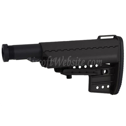 CYMA VLT Clubfoot 5-Positions Retractable Stock with Buffer Tube For M4 M16 Series AEG Rifles Airsoft