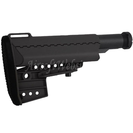 CYMA VLT Clubfoot 5-Positions Retractable Stock with Buffer Tube For M4 M16 Series AEG Rifles Airsoft