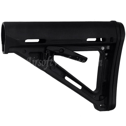 E&C MOE Style Retractable Stock For M4 M16 Series AEG Rifles Airsoft Black