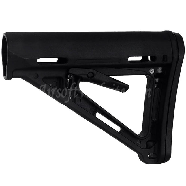 E&C MOE Style Retractable Stock For M4 M16 Series AEG Rifles Airsoft Black