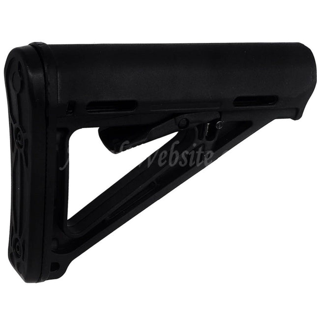 E&C MOE Style Retractable Stock For M4 M16 Series AEG Rifles Airsoft Black