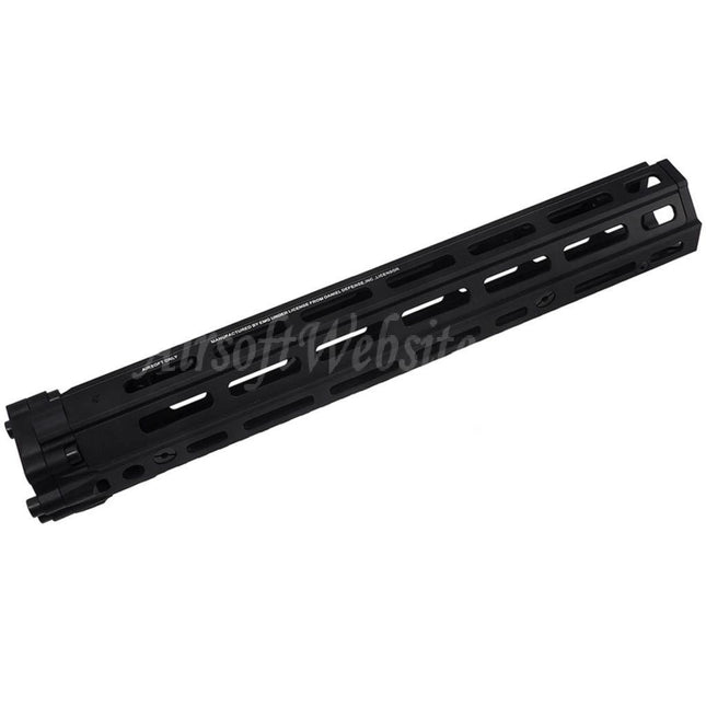 CYMA EMG Daniel Defense Licensed CNC Aluminum 12.5" Inches Free Float M-LOK RIS III Handguard Rail System For M4 M16 Series AEG Rifles Airsoft