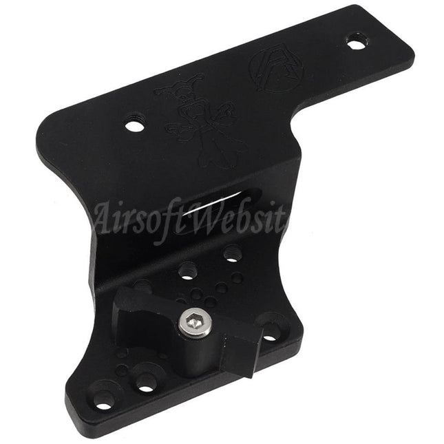 Base de montage C-More 90 degrés en aluminium 5KU (type 4) pour pistolets GBB WE (WE-TECH) Tokyo Marui Hi-Capa Series Airsoft