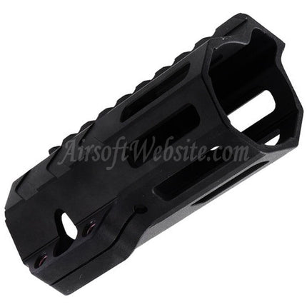 Système de rail de garde-main flottant M-LOK en aluminium CNC BAD Workhorse 4 pouces pour fusils VFC AR M4 série GBB Airsoft noir