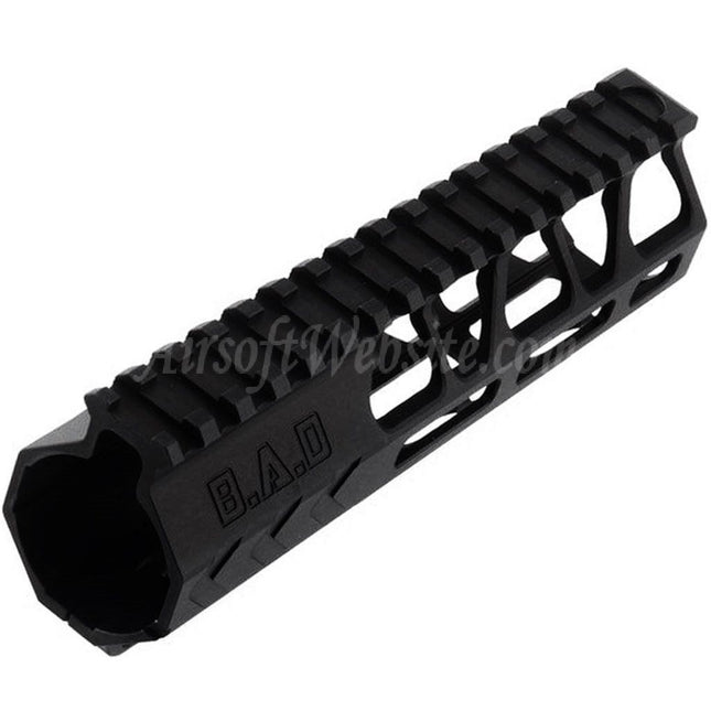 Système de rail de garde-main flottant M-LOK en aluminium CNC BAD Workhorse 6,7 pouces pour fusils VFC AR M4 série GBB Airsoft noir