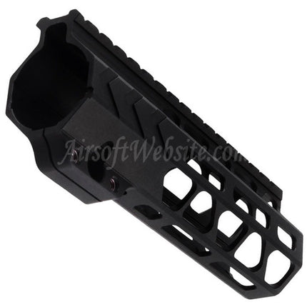 Système de rail de garde-main flottant M-LOK en aluminium CNC BAD Workhorse 6,7 pouces pour fusils VFC AR M4 série GBB Airsoft noir
