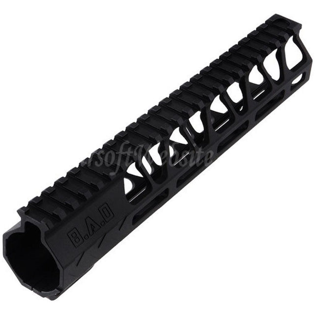 Système de rail de garde-main flottant M-LOK en aluminium CNC BAD Workhorse 9,5 pouces pour fusils VFC AR M4 série GBB Airsoft noir
