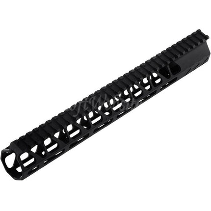 Système de rail de garde-main flottant M-LOK en aluminium CNC BAD Workhorse 13,5 pouces pour fusils VFC AR M4 série GBB Airsoft noir