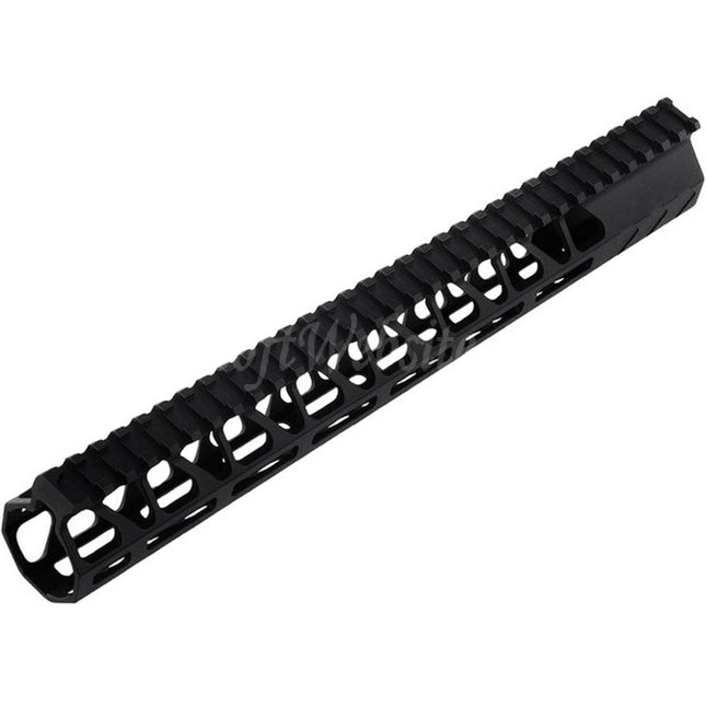 Système de rail de garde-main flottant M-LOK en aluminium CNC BAD Workhorse 13,5 pouces pour fusils VFC AR M4 série GBB Airsoft noir