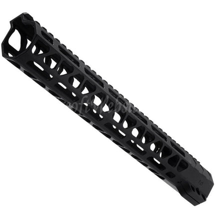 Système de rail de garde-main flottant M-LOK en aluminium CNC BAD Workhorse 13,5 pouces pour fusils VFC AR M4 série GBB Airsoft noir