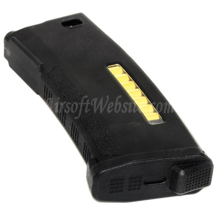 Chargeur polymère amélioré PTS 150 cartouches Mid-Cap EPM pour fusils AEG séries M4 et M16, noir