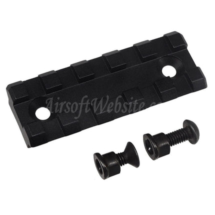 Section de Rail en aluminium à 5 fentes 5KU pour système de garde-mains AK Vezhlivyy Strelok VS Style Keymod noir