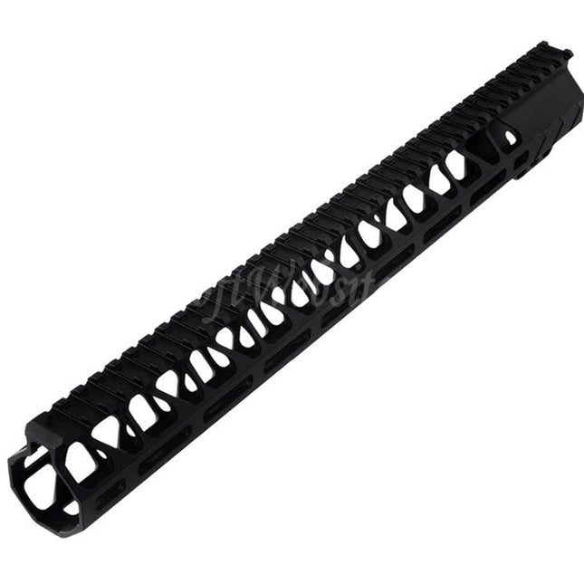 Système de rail de garde-main flottant M-LOK en aluminium CNC BAD Workhorse 15 pouces pour fusils VFC AR M4 série GBB Airsoft noir