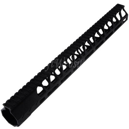 Système de rail de garde-main flottant M-LOK en aluminium CNC BAD Workhorse 15 pouces pour fusils VFC AR M4 série GBB Airsoft noir