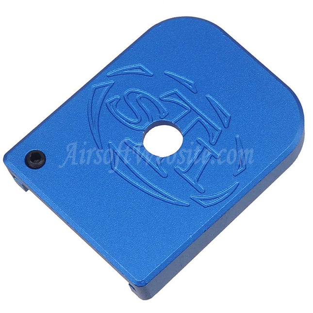 5KU Aluminum STI Style Skinny Magazine Base Plate For WE (WE-TECH) Tokyo Marui Hi-Capa Series GBB Pistols Magazine