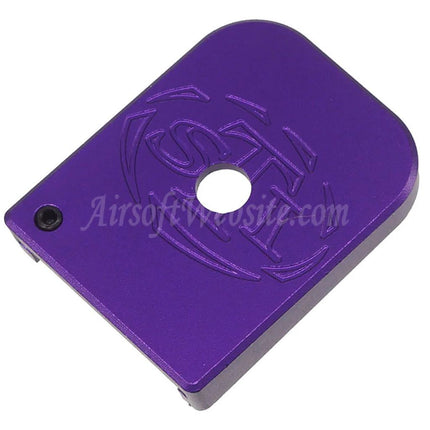 Plaque de base de chargeur mince en aluminium 5KU de style STI pour chargeur de pistolets GBB WE (WE-TECH) Tokyo Marui Hi-Capa Series
