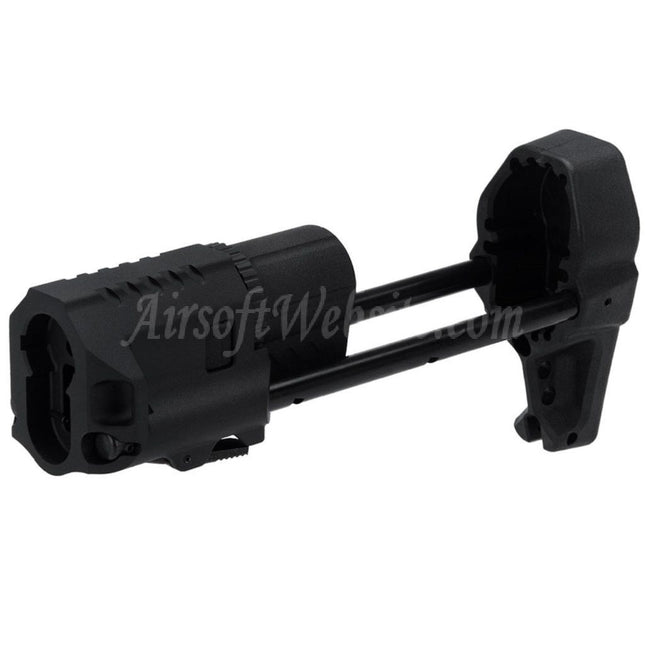 Crosse à dégagement rapide VFC 3 positions QRS pour fusils AEG VFC AR M4 série Airsoft Noir