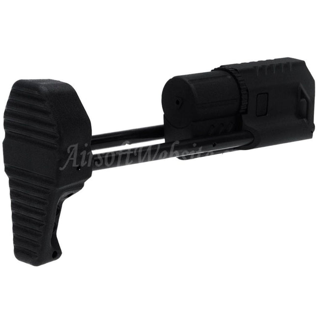 Crosse à dégagement rapide VFC 3 positions QRS pour fusils AEG VFC AR M4 série Airsoft Noir