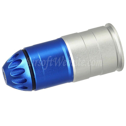 CYMA 96rd 40mm M203 Gas Grenade Cartridge Shell Blue/Silver