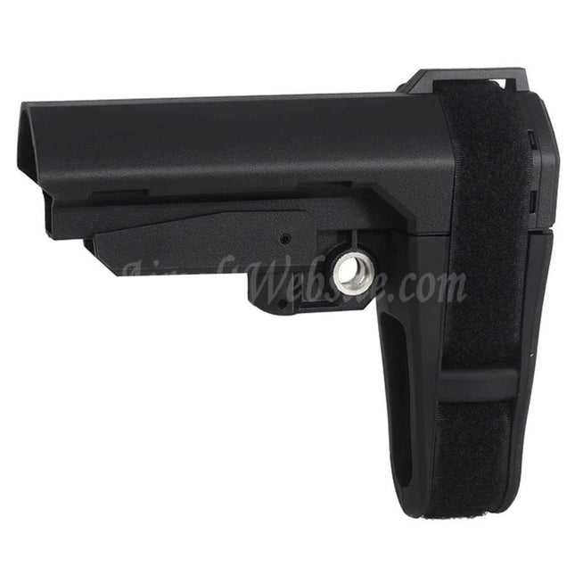 CYMA SB Stabilizing Brace Stock For M4 M16 Series AEG Rifles Airsoft Black